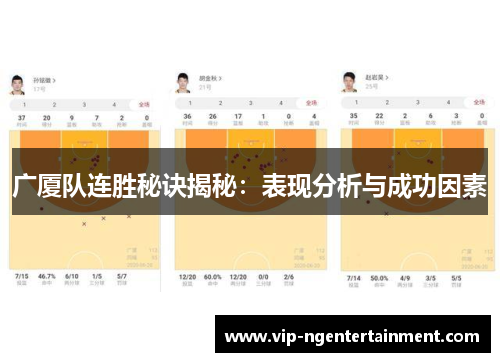 广厦队连胜秘诀揭秘：表现分析与成功因素
